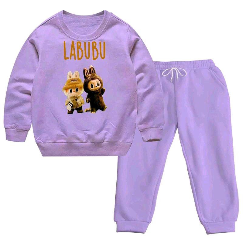 stelan anal joger viral Labubu berdua karakter lucu Fashion 1