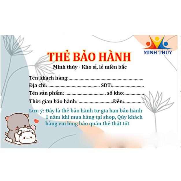 Thẻ Bảo Hành Khi Khách Hàng Mua Hàng Tại (Shop Gia Dụng Minh Thúy68) 0