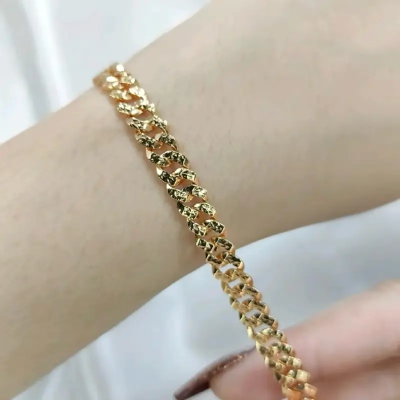 Beli 2 produk apapun gratis 1 - TokoPerhiasan99 Gelang rantai sisik naga G859 Gelang wanita aksesories perhiasan