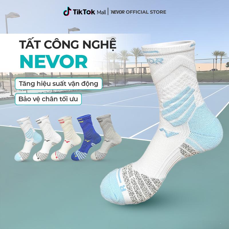  Dày  Tất Vớ Thể Thao Pickleball Cao Cấp TCN02 Dệt Nano NSlip Thoáng Khí Ngăn Ngừa Chấn Thương Hỗ Trợ Cải Thiện Hiệu Suất Vận Động khi Đá Bóng Pickleball Bóng rổ Sport 