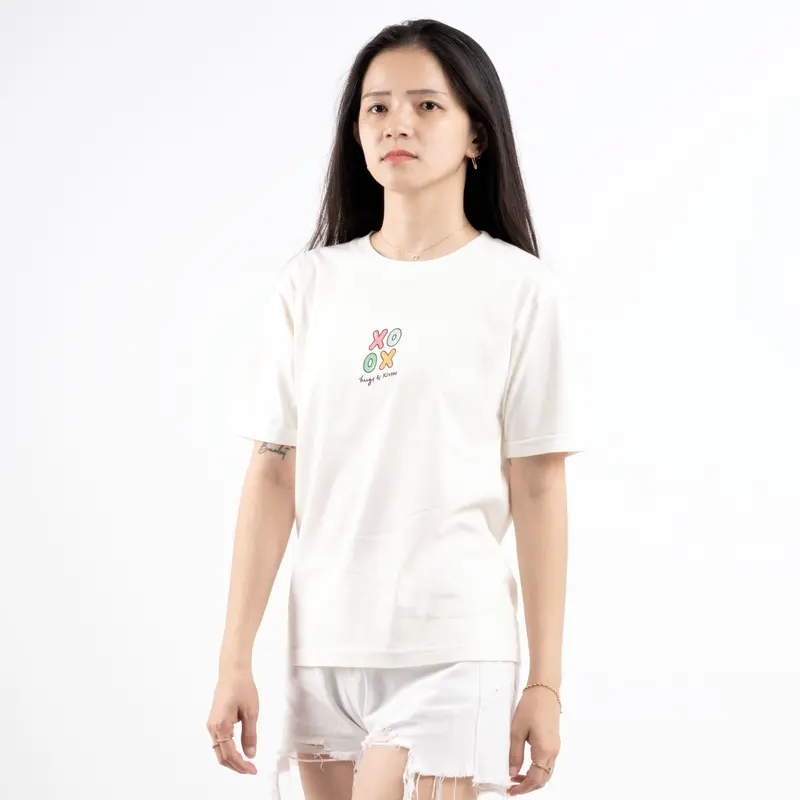 Jo & Co - T-Shirt Wanita - Broken White #083 2