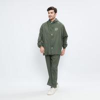 Gambar jas hujan dewasa Rainpro Hitam Coksu Army Parasut Premium O25 Pria Wanita Setelan Baju Celana - Hitam dari KHN Store Kab. Sumedang 4 Tokopedia