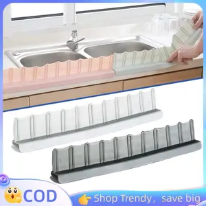 Sekat Anti Ciprat Pembatas Air Wastafel Splash Guard Pelindung Percikan Minyak Papan Penahan