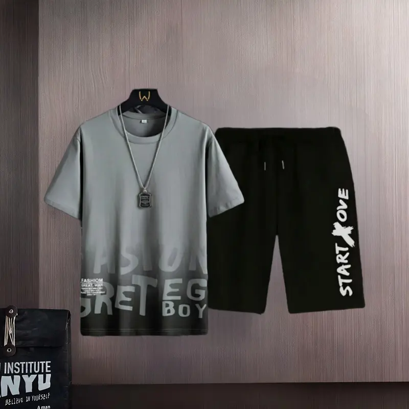 COD-TOKTOK999-SETELAN OVERSIZE BOY STAR SIZE ML,XL,XXL STELAN FIT PRIA WANITA 1SET KAOS DISTRO 1