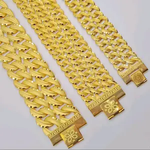 Gelang rantai pisan susun