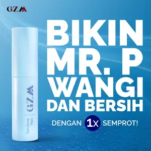 GZM Hygiene Spray Pria | Perawatan Area Intim Pria Atasi Gatal Area Intim & Bau Tak Sedap Aman BPOM