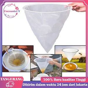 Filter Honey Alat Ternak Lebah Bahan Nylon Filter Madu Warna Putih
