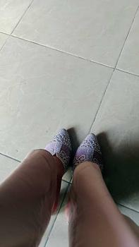 Product Review of Herdian Rtwo 26 Sandal Heels Wanita Hak Tahu Karet Shoes Pesta from h**h 1