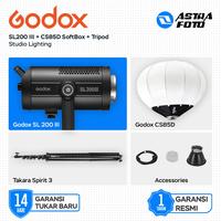 Gambar Godox SL200 III Softbox Grid Lampu Video Light LED - SL200III SL 200 dari Astra Foto Kota Administrasi Jakarta Pusat 4 Tokopedia