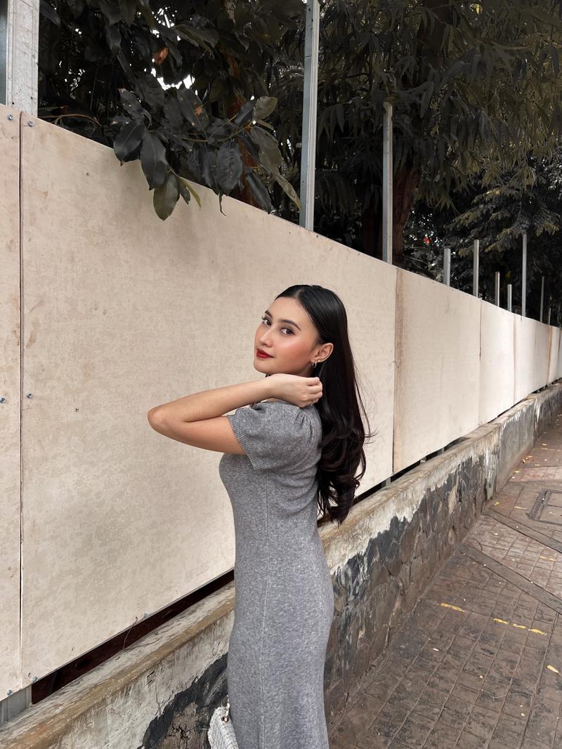 Product Introduction of CASSCA - Bora Dress | Knit Wanita Simpel Elegan Korea 2025 5
