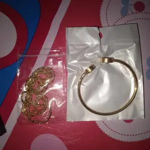 ( Bayar Di Tempat) Satu Set Gelang Kalung Quantum Pendant Permata Bio Energi