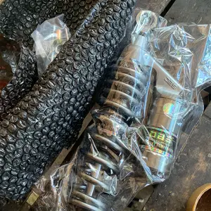 Shock DBS G+ 8899 Matic Mio Beat Scoopy Vario FI Vario 125/150 Xeon Genio Stylo Fazzio Mio J Mio M3 Soul GT Skok Belakang Harga Grosir Termurah - Gold, Motorcycle Tabung