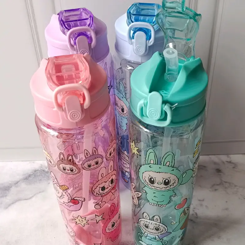 Botol Labubu viral / Botol sanrio 900ml /Botol karakter labubu 0