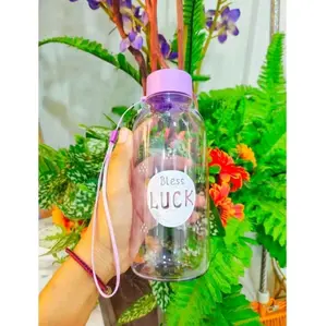 B ( B188 ) BOTOL MINUM PLASTIK ANAK 500 ML FREE TALI Bottles Kitchenware Water