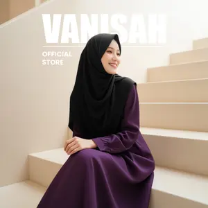 Instant Hijab AirySilk Bergo Adem Nyaman Praktis Stylish Bahan Lembut Elastis Teknologi AirySilk