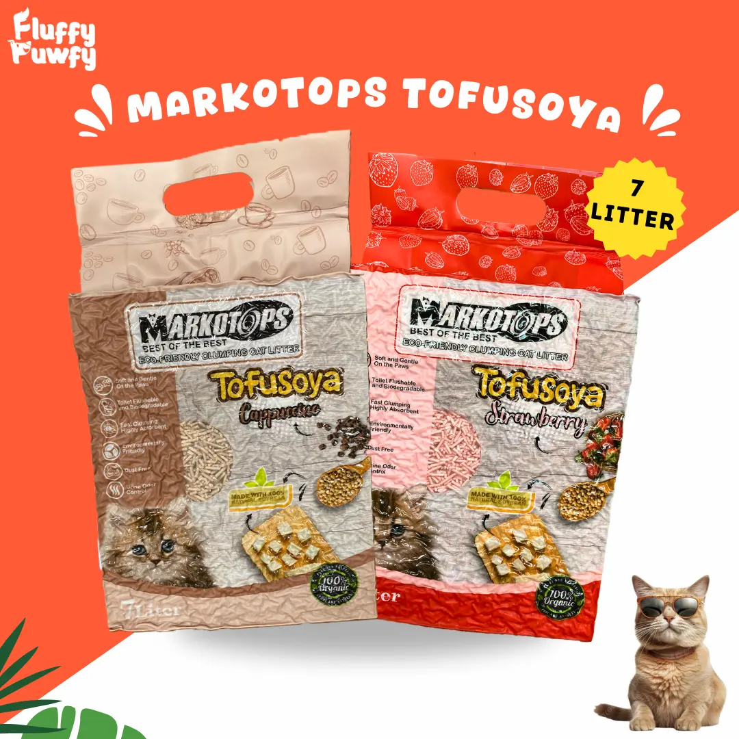 Markotop Soya Tofu 7 Litter Pasir Kucing
