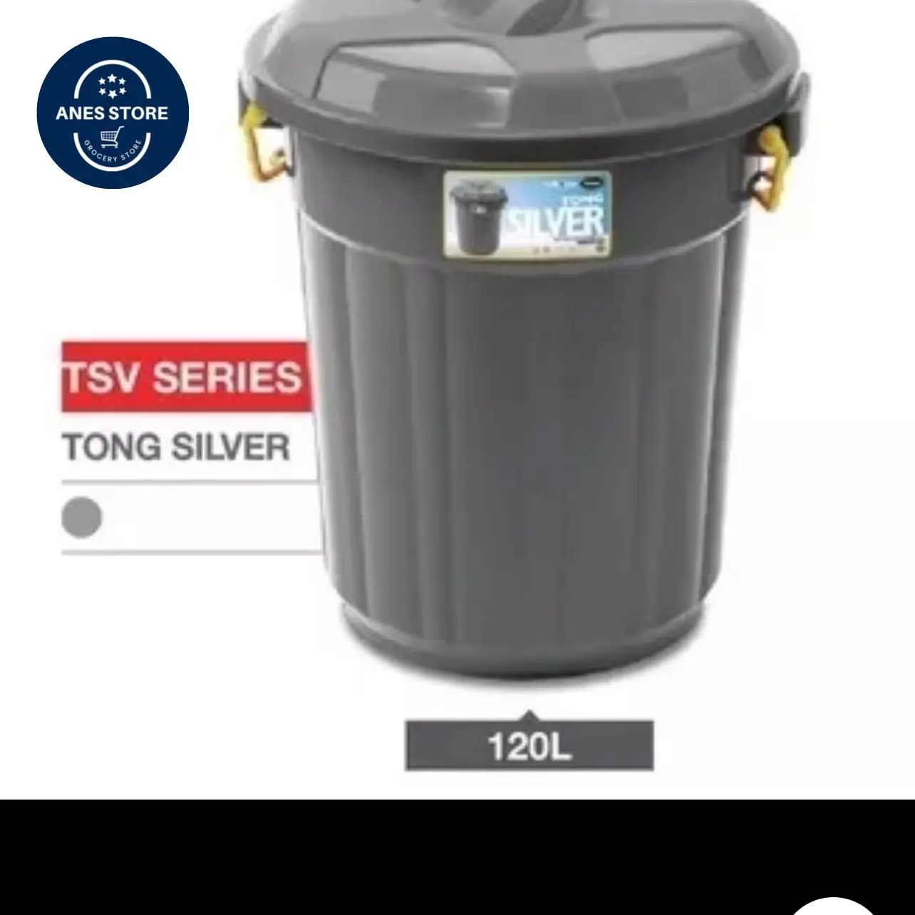 ￼Ember 100 liter silver taiwan/tong air/tong air jumbo