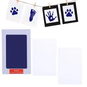 Baby Handprint Footprint Ink Pad/Bantalan Tinta Cap Telapak Kaki Bayi untuk memperingati