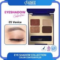 Gambar INEZ Eyeshadow Collection Venice 05 Eye Shadow Palette Mata 4 Warna Natural dengan UV Protection & Shimmer Finish dari INEZ Official Store Kota Palembang 3 Tokopedia