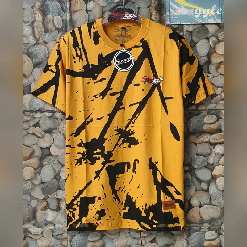 KAOS DISTRO PRIA/BAJU DISTRO COWOK FULLPRINT ORIGINAL STRUGGLE BAHAN KATUN COMBAD 24S ADEM NYAMAN Di Pakai high lembut Sablon Combed Keren Atasan Surfing Dewasa 2