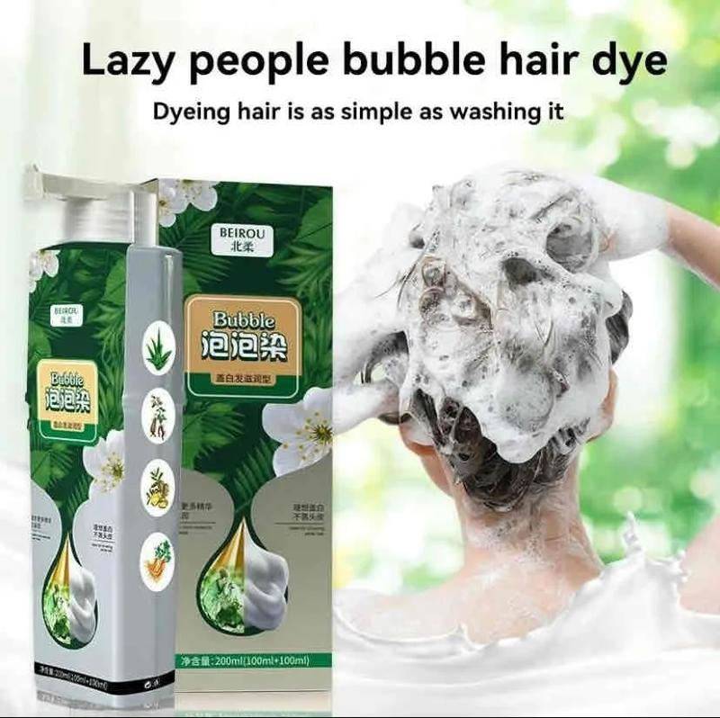 Syampu Pewarna Rambut Tiga Dalam Satu, Jualan Panas, Tersedia dalam ...