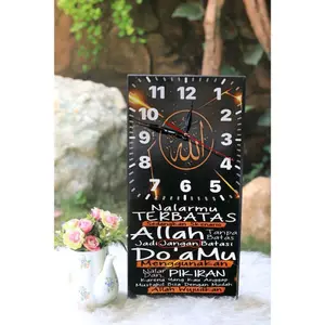 Jam Motivasi Sholat Jam Dekorasi Aesthetic