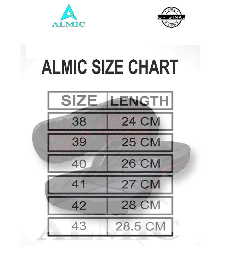 Product Introduction of ALMIC-Sandal Jepit Gunung Adventure Biokov 2.5 Original Grey Sendal Jepit Outdoor Pria Wanita Karet Hitam 0