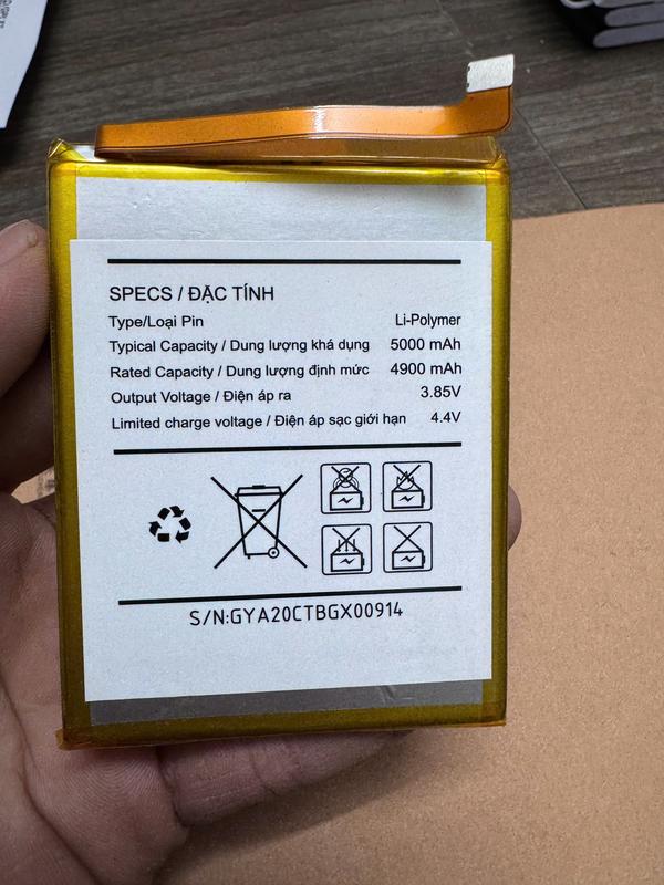 Pin thay thế điện thoại Bphone A40/A50/A60 chuẩn dung lượng