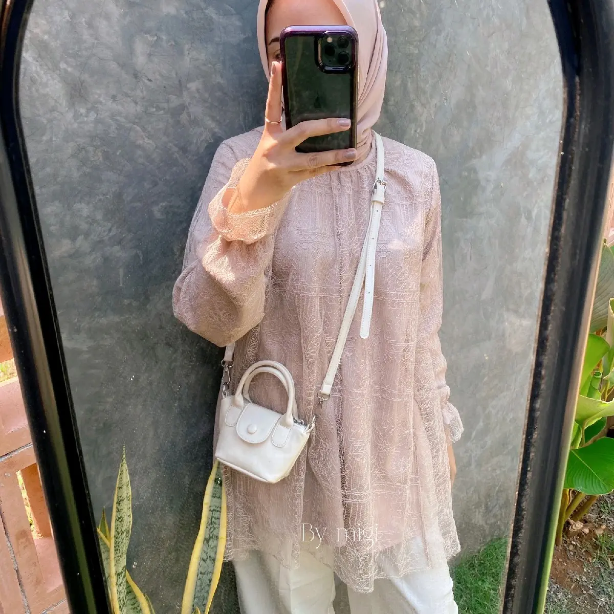MIGI - ENIGMA BLOUSE - TUNIC KONDANGAN - TUNIC BRUKAT