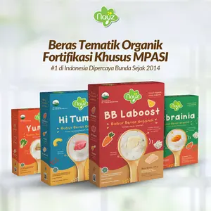 Nayz Beras Tematik Organik Fortifikasi MPASI 8+ Bulan - 50gr