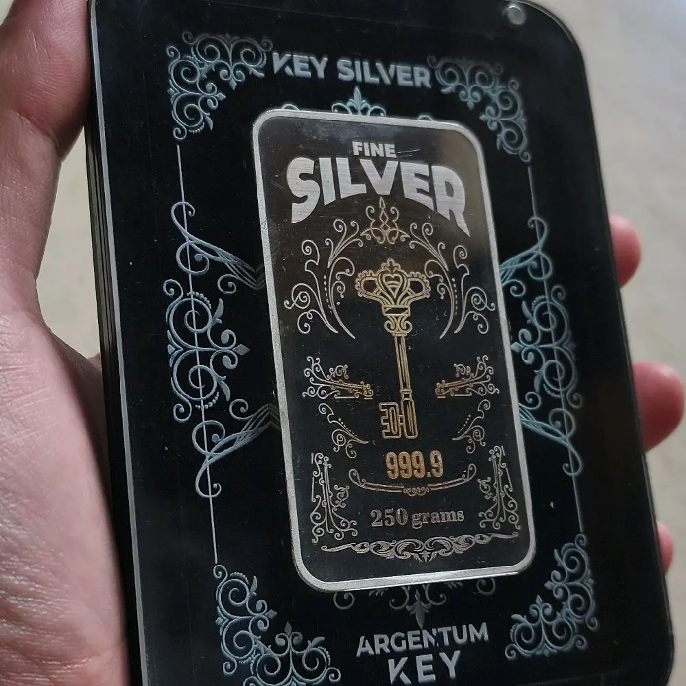 [Argentum Key Collection] Silver Bar - Fine Silver Perak 250 gr
