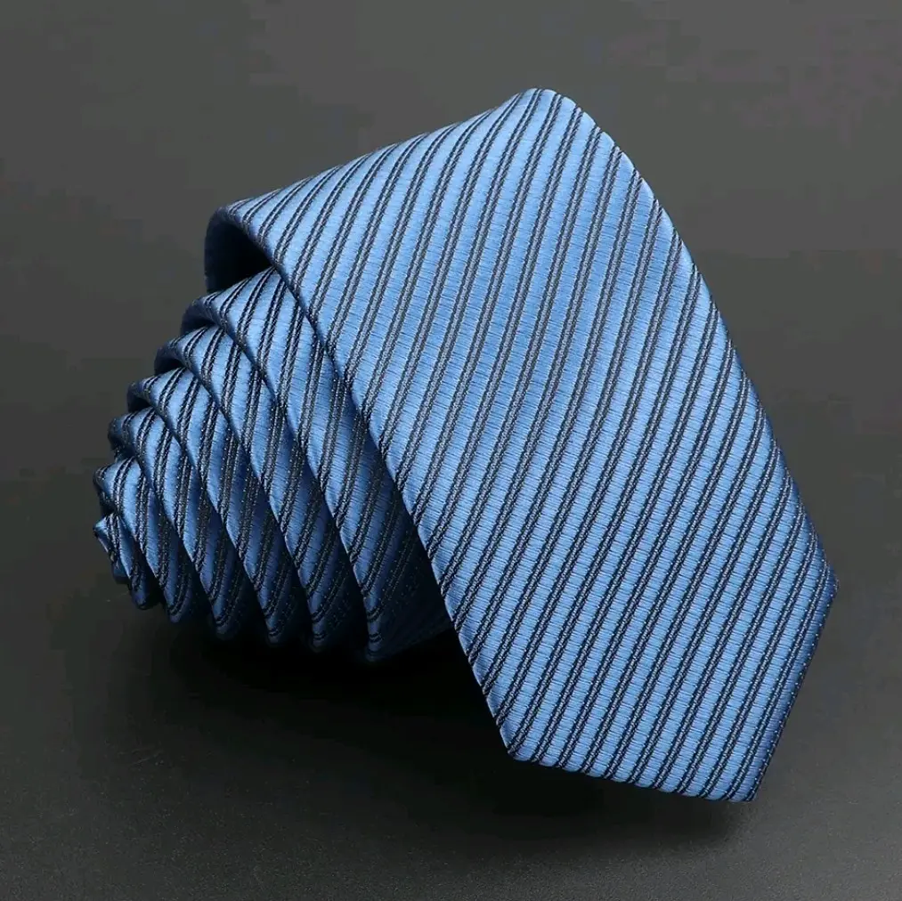 dasi panjang salur lebar 8 cm, dasi pria formal Seragam