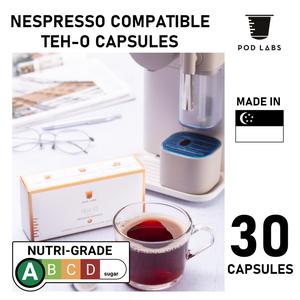 [Bundle Of 3 Special] Pod Labs Nespresso Compatible Teh-O (30 Capsules)