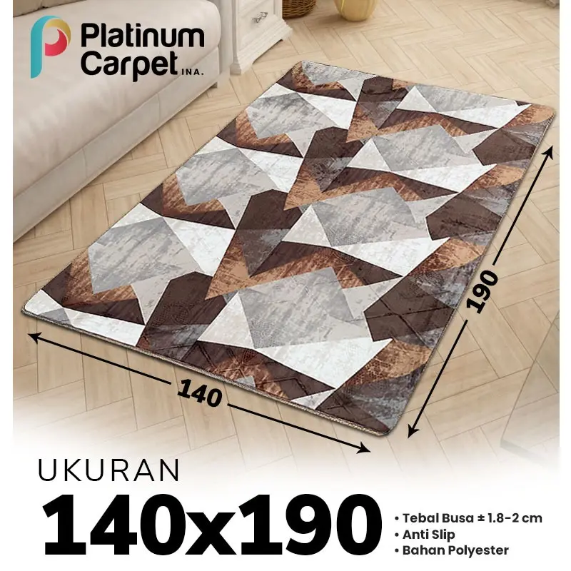 Karpet Lantai Busa Malaysia Dekorasi Dragon Prime Size 140x190