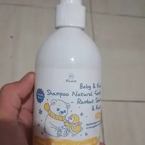 Shampoo Baby & Kids Natural Gentle Hair Wash Shampo Bayi & Anak Maskit