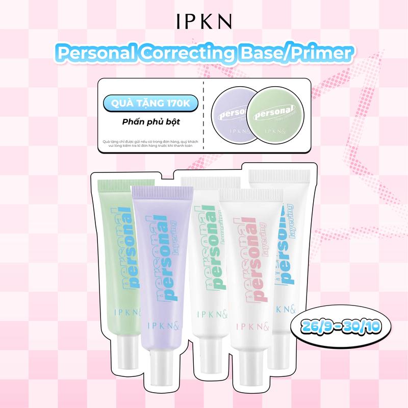 Kem Lót Mịn Da IPKN Personal Correcting Primer 25ml (date 2026)