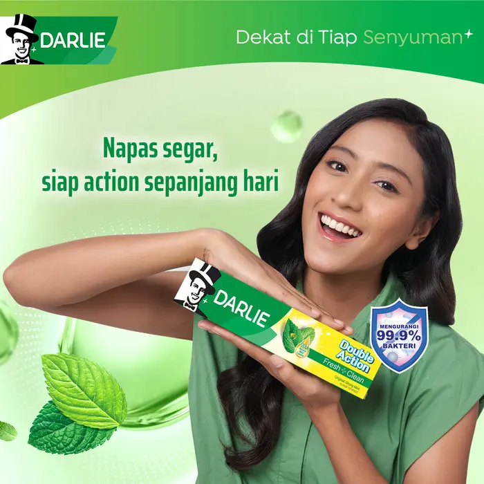 DARLIE Pasta Gigi Double Action 225g - 1 Pcs 1
