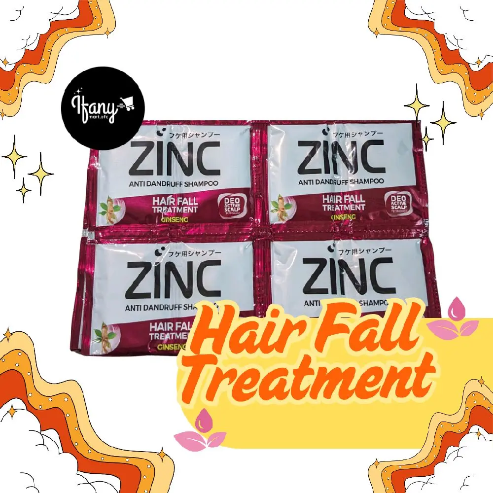 4 Renceng Shampoo Zinc Hair Fall Treatment