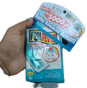 PAKET HEMAT KOOL FEVER ANAK EKONOMIS RENCENG PEREDA PANAS TERLARIS ISI 6PCS/12PCS