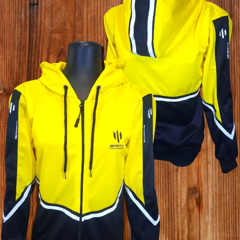 poliester sporty jaket dan mantel Sevenfive new arivall pria dan wanita Casual Distro Sweater Keren Tebal Dewasa 2