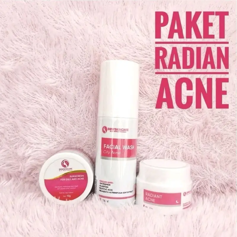 paket all reguler DRW skincare original 100% Perawatan Wajah Facial Muka Membersihkan Mencerahkan 1