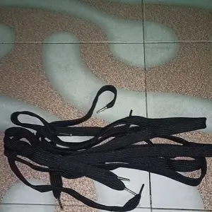 Tali sepatu gemuk lebar 2 cm tali sepatu gendut panjang 120 cm ujung besi