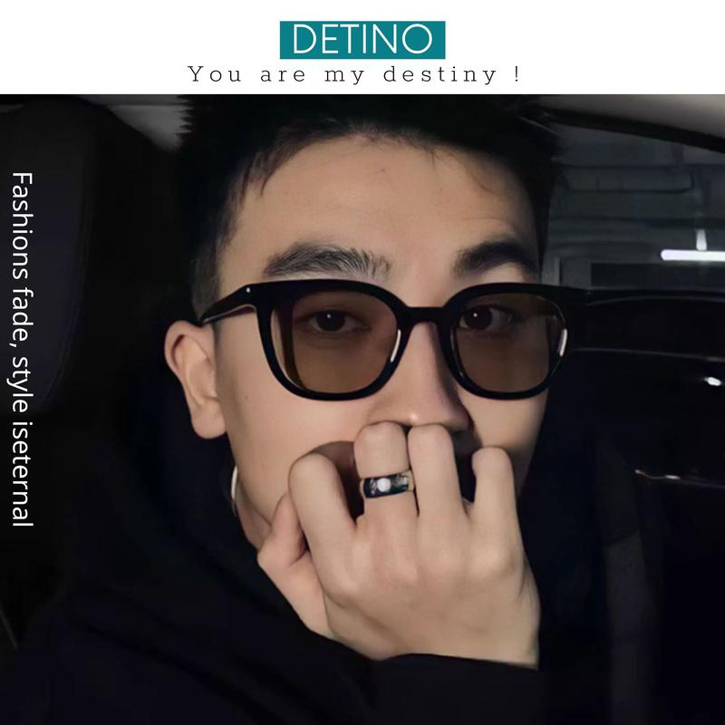  Kính mát nam nữ gọng vuông tròn mắt kính râm thời trang chống nắng - tia UV unisex đẹp DETINO K5 