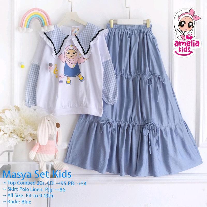 Masya Setelan Baju Anak Remaja Bestseller by Amelia Fashion 2