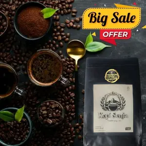 kopi senja hitam berat bersih 1kilogram