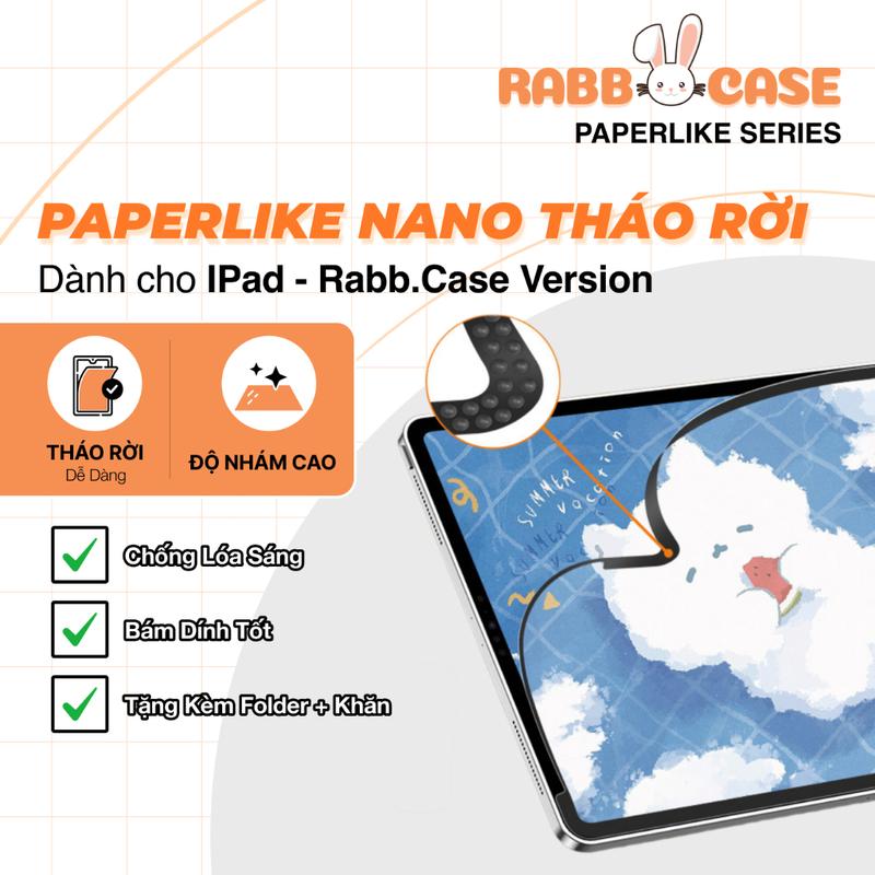 COD Miếng dán Paperlike nam châm nano suction full viền thế hệ mới, từ tính cao, chống chói