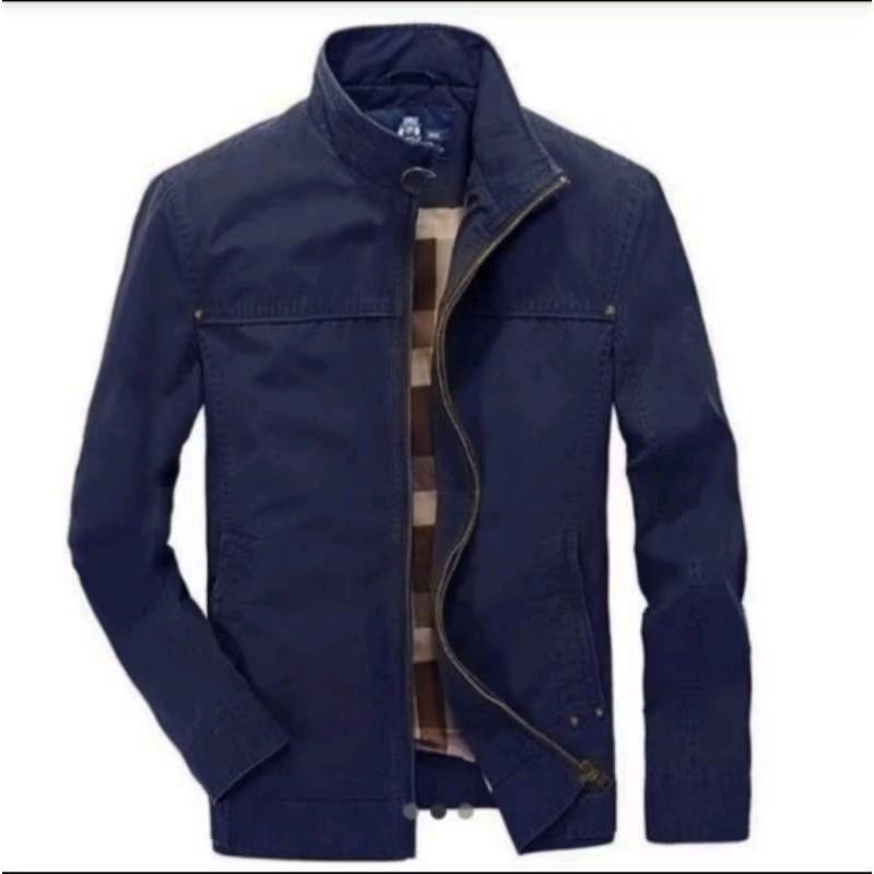 Jaket pria formal ter kerren -Jaket jazz lembut nyaman di pakai Hitam Dewasa 1