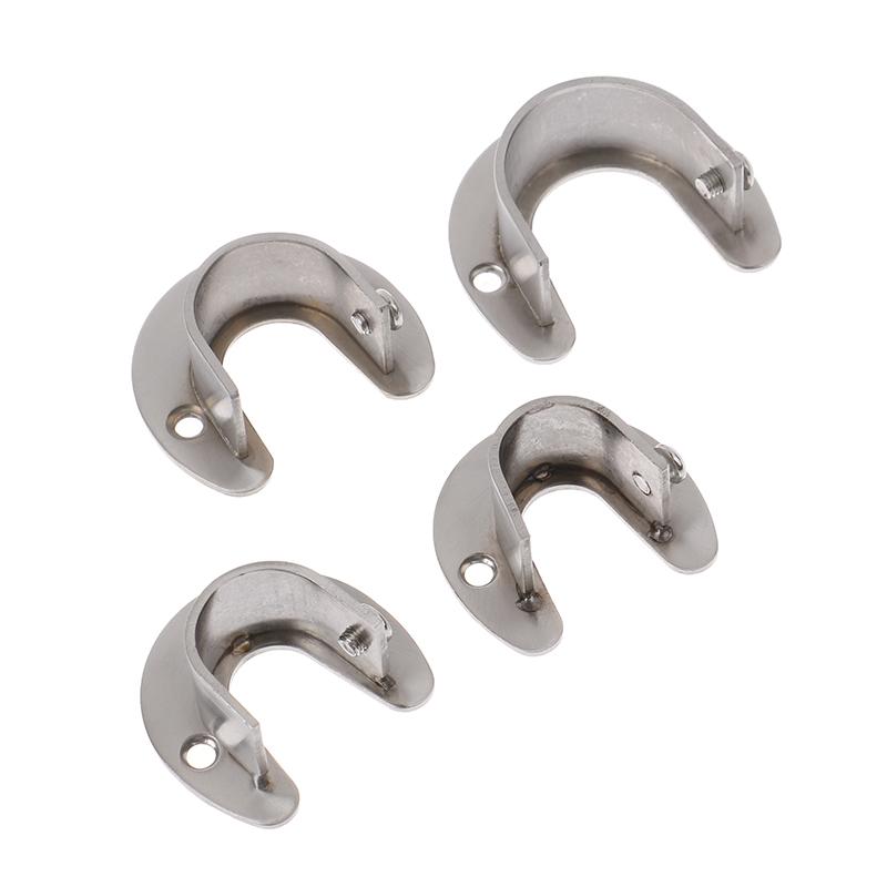Product Introduction of Giá Đỡ Thanh Tủ Quần Áo Bằng Thép Không Gỉ, 19 / 22 / 25 / 32Mm, Giá Đỡ Thanh Mặt Bích, Ổ Cắm 7