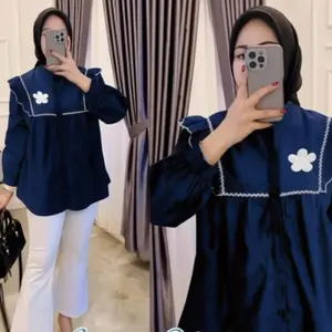 BLOUSE WANITA / ATASAN WANITA FLOWER TERBARU