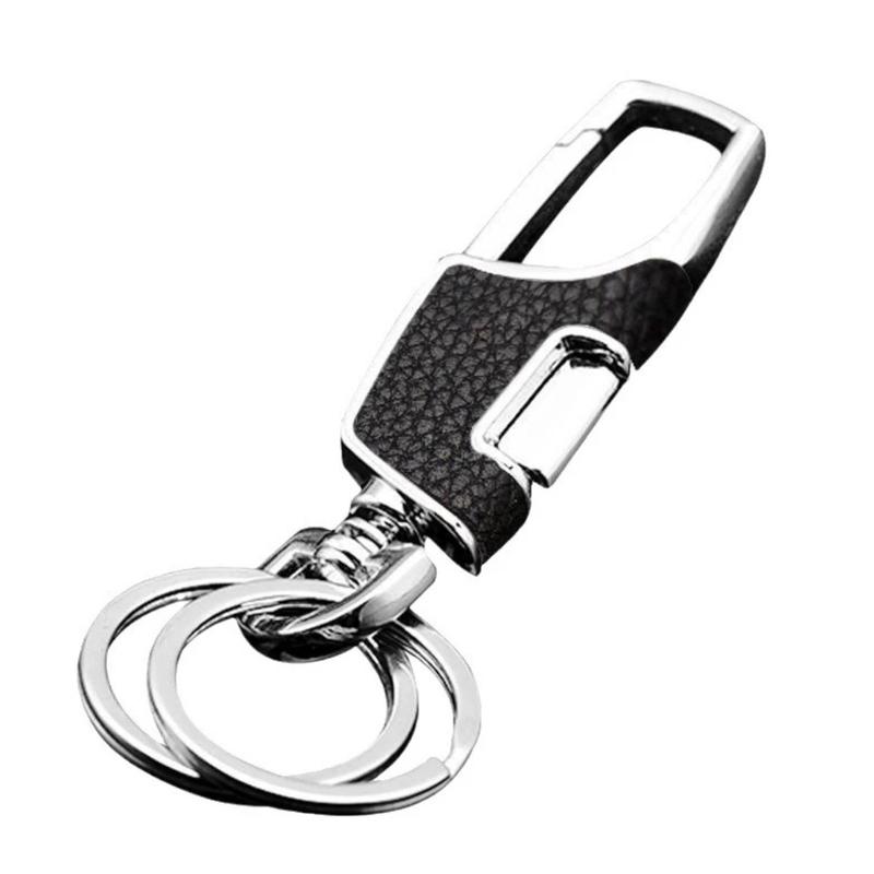 Gantungan Kunci Keychain Mobil Motor Rumah BAHAN KULIT DOBEL RING 4